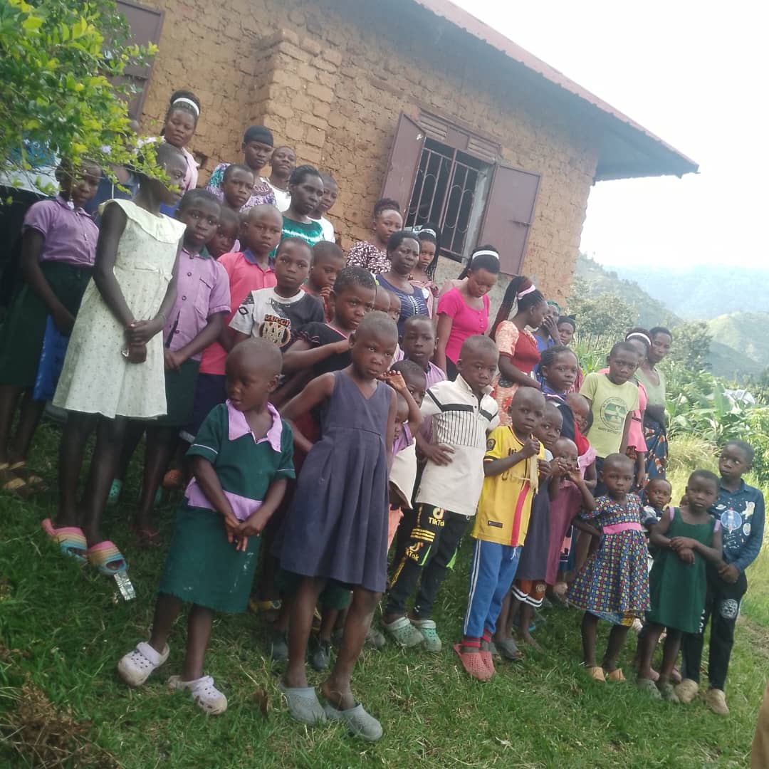 Community outreach with children, leaders, and visitors